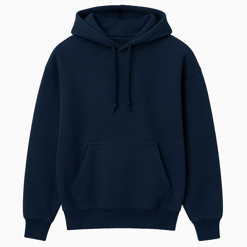 RAWN Felpa Con Cappuccio-Blue Navy