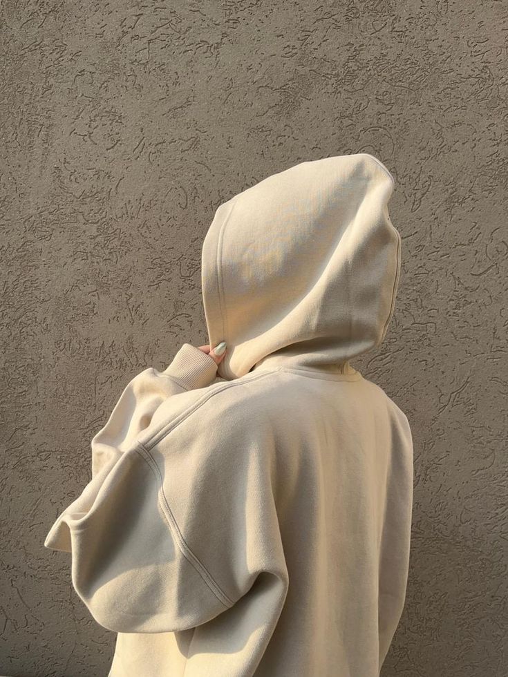 RAWN Felpa Con Cappuccio-Silk Vanilla